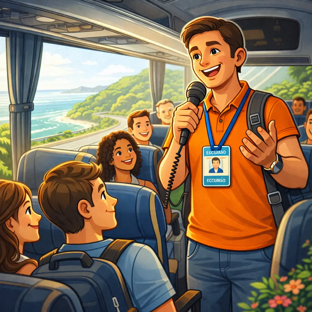 O Papel do Guia de Excursão nas Viagens em Grupo Guia Excursão Nacional Brasil / América do Sul