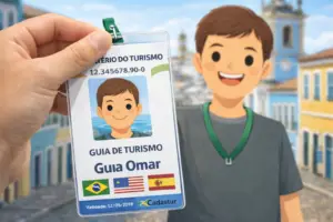 Crachá de Guia de Turismo, Habilitação