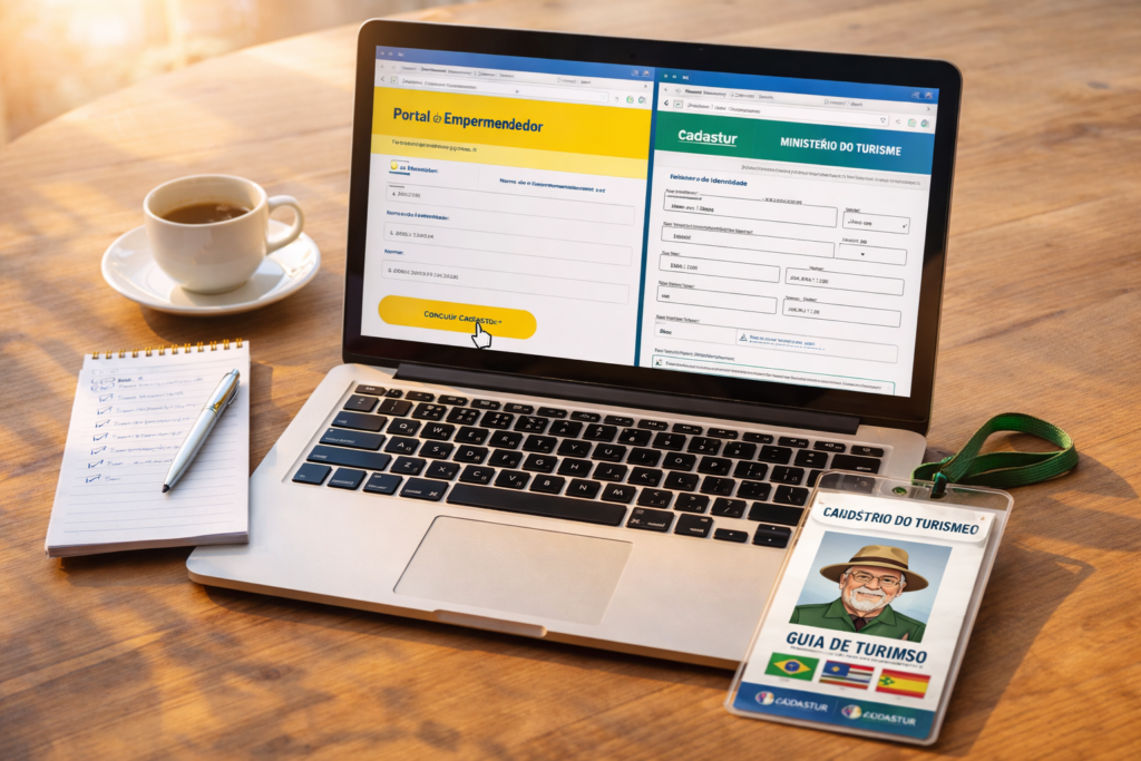 Como Fazer o Registro do MEI e do Cadastur - Guia de Turismo