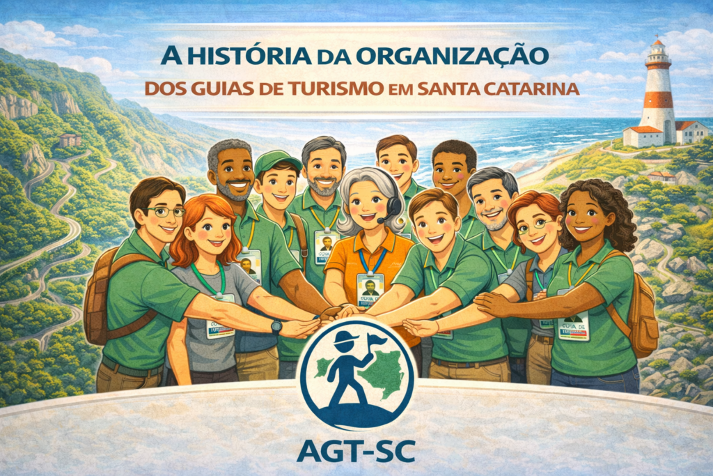 A História da Organização dos Guias de Turismo em Santa Catarina.