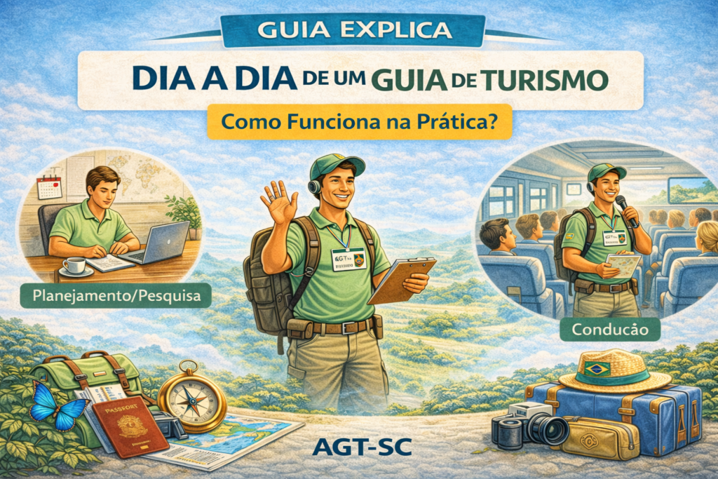 Dia da Dia de Um Guia de Turismo: Como Funciona na Prática?