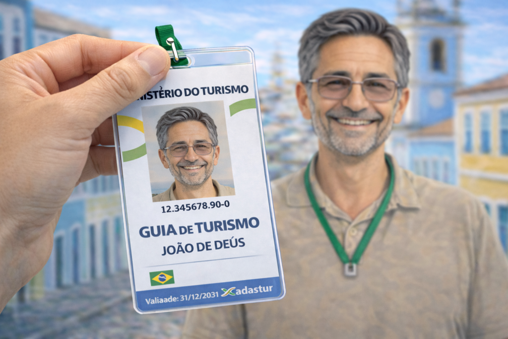 A Credencial do Guia de Turismo