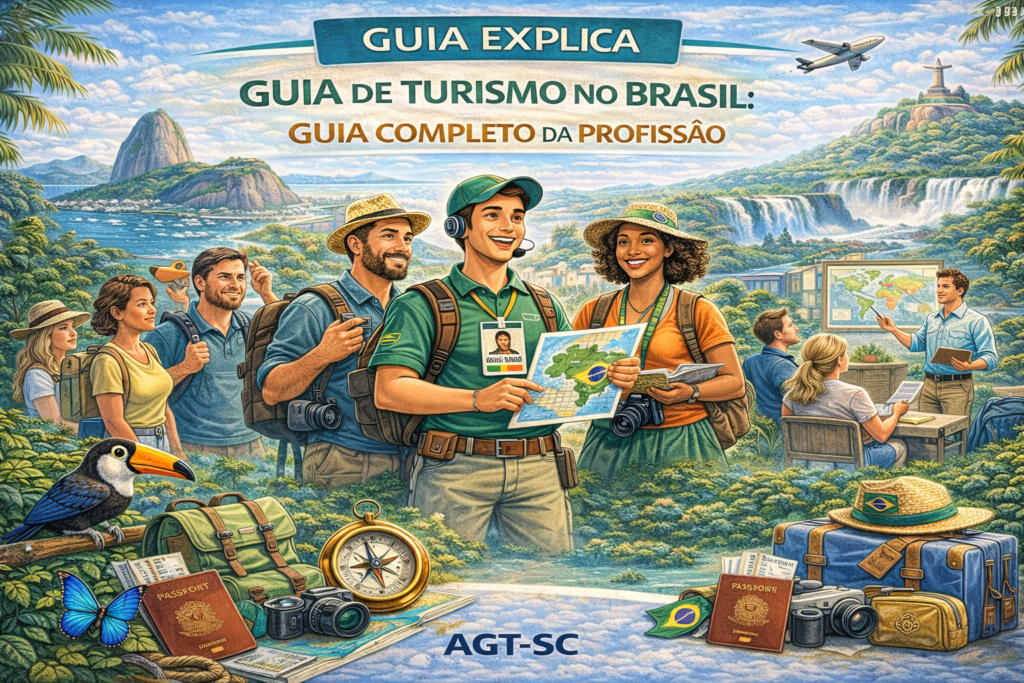 Guia de Turismo no Brasil: Guia Completo da Profissão; AGT-SC Associação de Guias de Turismo de Santa Catarina
