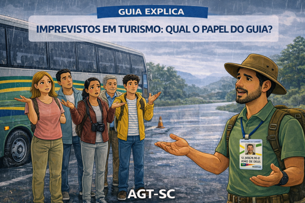 IMPREVISTOS EM TURISMO: QUAL O PAPEL DO GUIA?