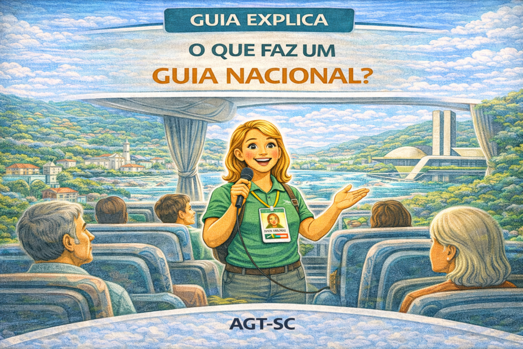 O Que Faz o Guia Nacional, AGT-SC Associação de Guias de Turismo de Santa Catarina