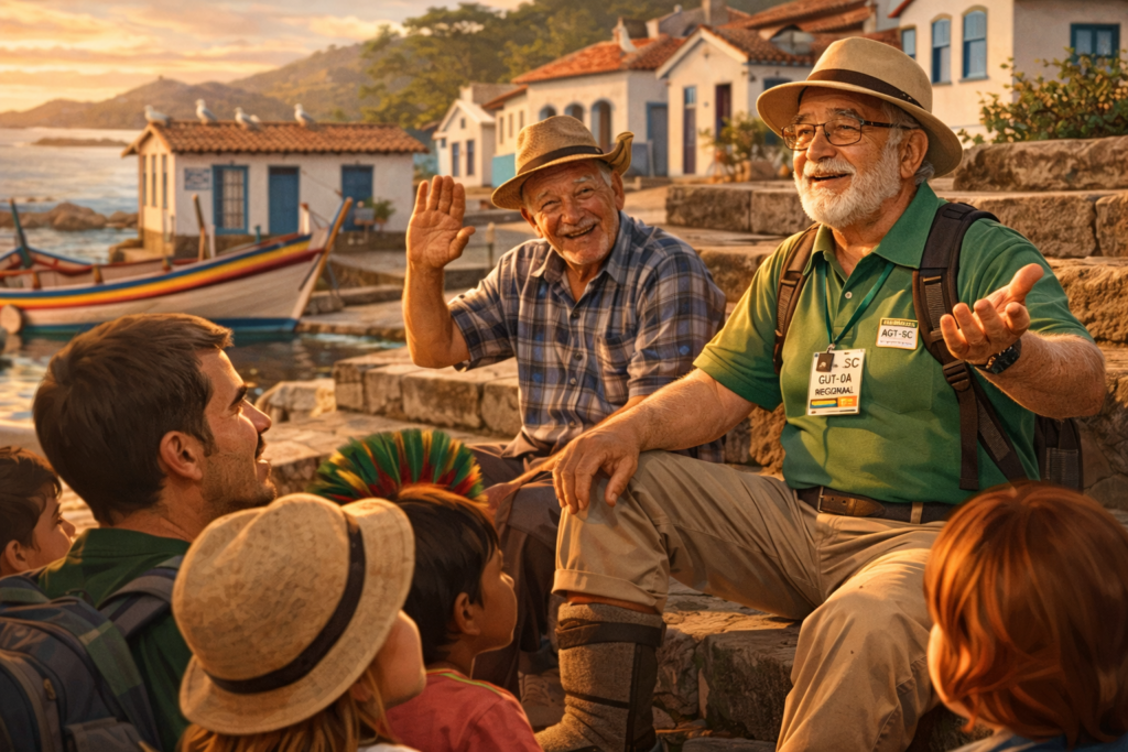Valorização do Conhecimento Local, Guia de Turismo