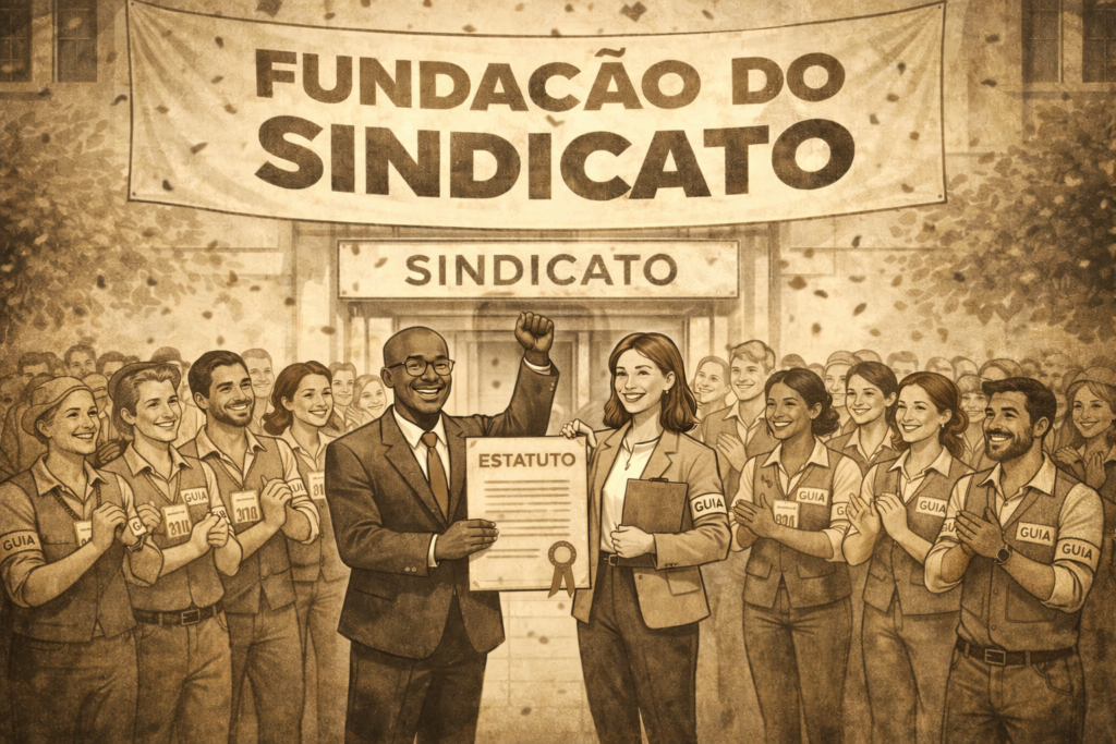 Fundação do Sindicato de Guias de Turismo