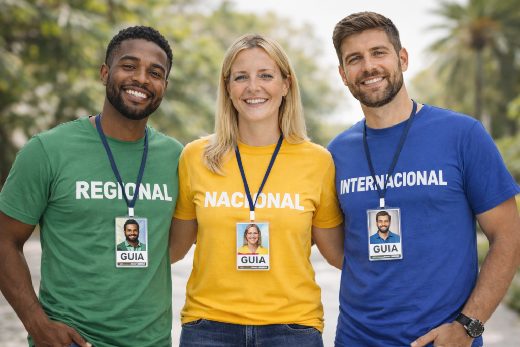 Guia de Turismo Regional, Nacional e Internacional?