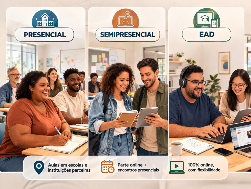Curso de Guia de Turismo Presencia, Semipresencial, ead
