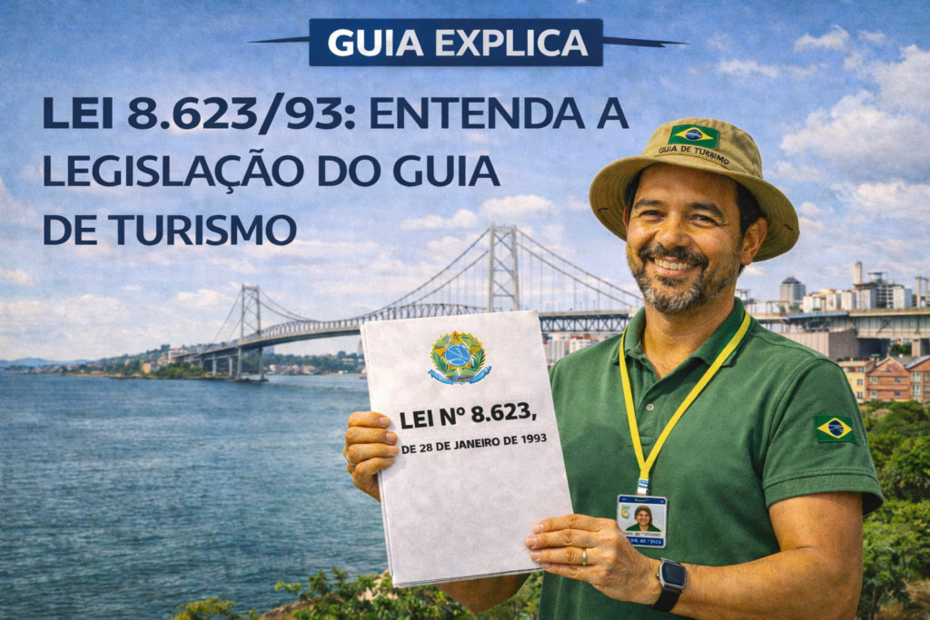 LEI 8.623/93: ENTENDA A LEGISLAÇÃO DO GUIA DE TURISMO