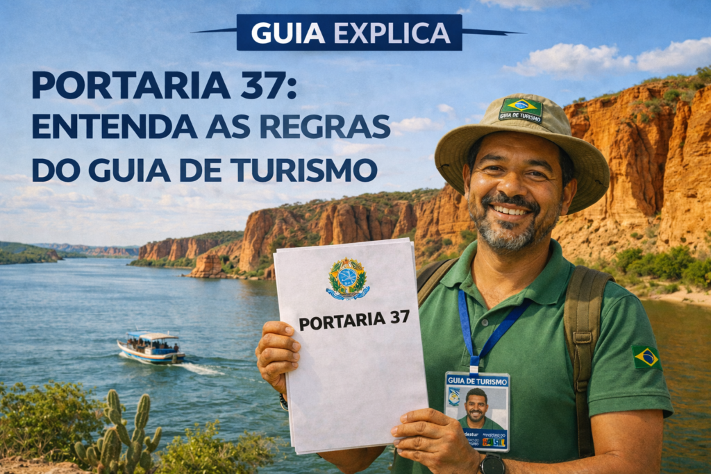 PORTARIA 37: ENTENDA AS REGRAS QUE ORGANIZAM A ATUAÇÃO DO GUIA DE TURISMO